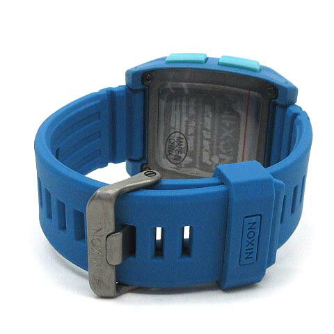 【中古】ニクソン NIXON ベースタイドプロ THE BASE TIDE PRO デジタル ウォッチ 腕時計 A1307-1543 Sapphire サファイア 美品 メンズ 【ベクトル 古着】 251109