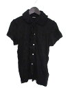 tricot COMME des GARCONS トリココムデギャルソン AD2007 TT-T010 リボン 丸衿 シャツ ブラウス ブラック レディース 【中古】【ベクトル 古着】 171028 古着 買取&販売 ベクトルイズム