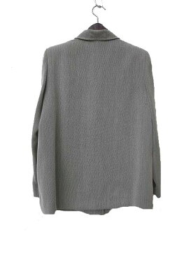 DIGNITY GRACE シンプル 3B 背抜き シングル 薄手 ジャケット グレー レディース 【中古】【ベクトル 古着】 180414 古着 買取&販売 ベクトルイズム