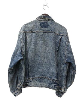EDWIN GUARANTEED エドウィン ケミカルウォッシュ加工 デニム ジャケット Gジャン L インディゴ メンズ 【中古】【ベクトル 古着】 181203 古着 買取&販売 ベクトルイズム