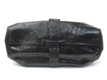 【中古】JIMMY CHOO ジミーチュウ ラモナ パテント レザー トート ショルダー バッグ ブラック レディース 【ベクトル 古着】 190215 古着 買取&販売 ベクトルイズム