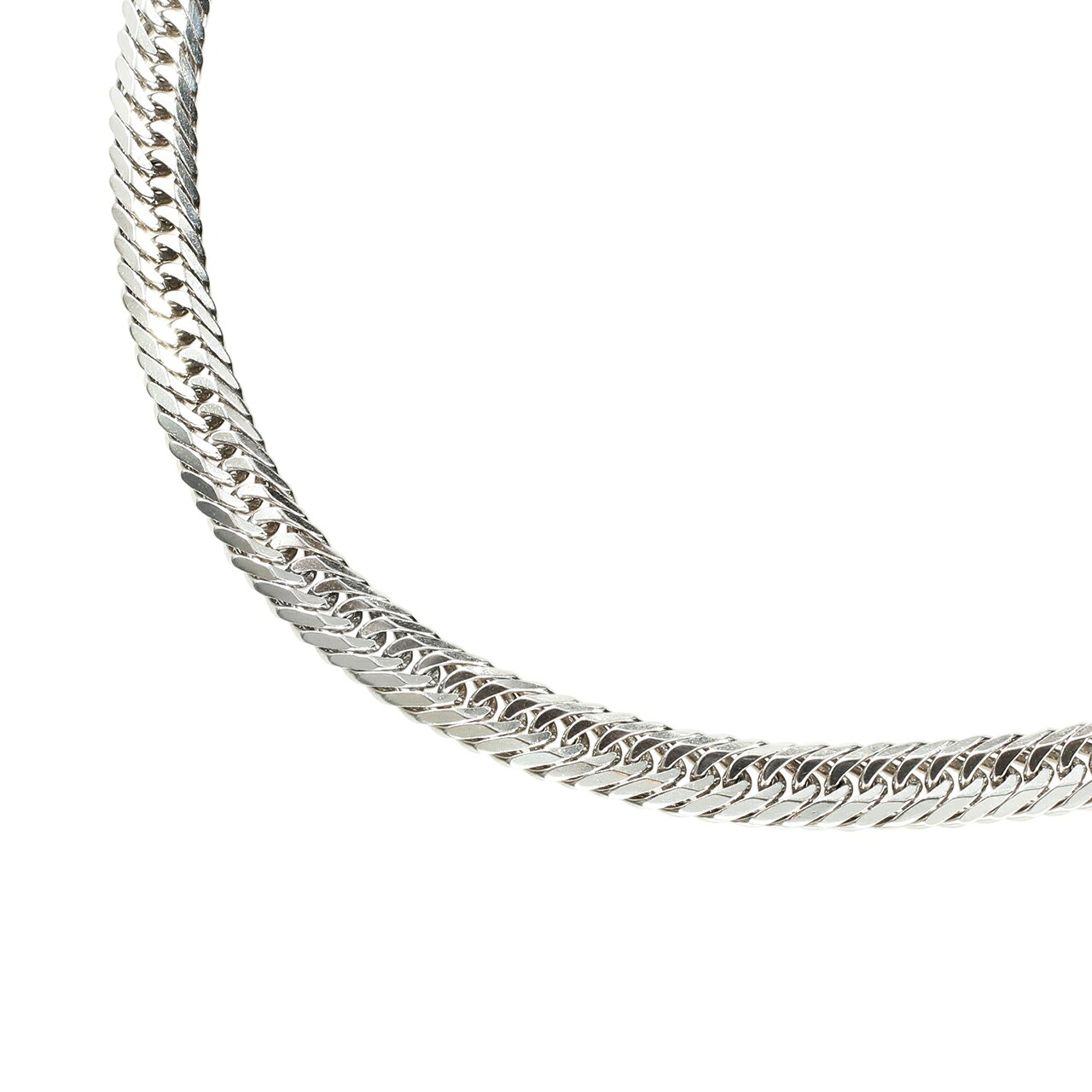 新品仕上げ Pt900 8面トリプル 喜平 ネックレス 7.5mm 60cm 100.6g プラチナ チェーン ジュエリー アクセサリー メンズ 父の日 誕生日 プレゼント 送料無料 【中古】