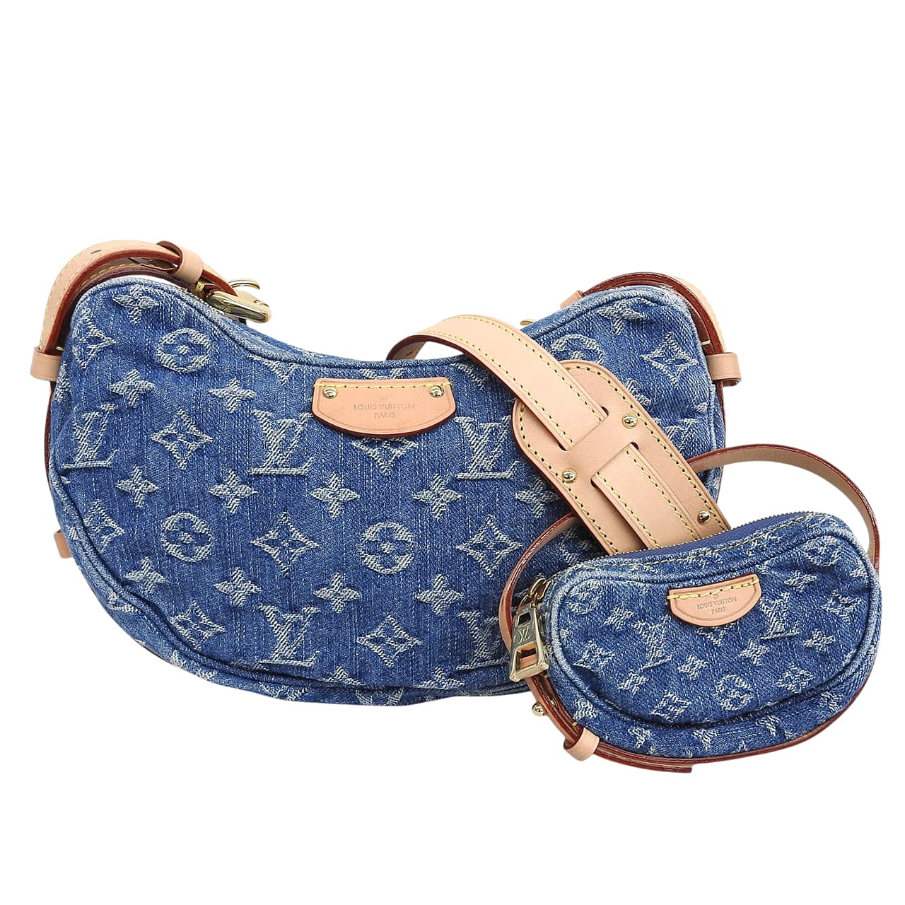 楽天市場】モノグラム デニム ヴィトン（ショルダーバッグ