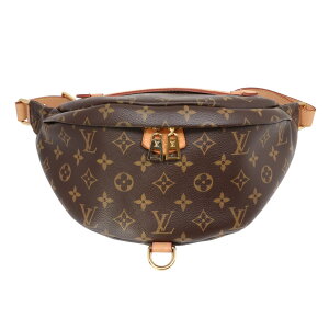 Louis Vuitton ルイヴィトン バムバッグ M43644 モノグラム キャンバス レザー ブラウン ボディバッグ ショルダーバッグ ウエストバッグ バッグ おしゃれ ブランド ブランド品 送料無料 【中古】