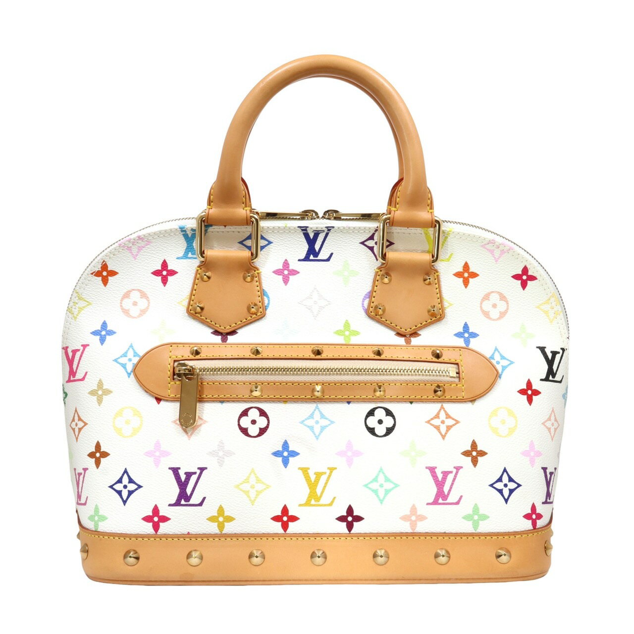 Louis Vuitton ルイヴィトン アルマ M92647 ハンドバッグ モノグラム マルチカラー ブロン ホワイト 白 バッグ レディース おしゃれ ブランド ブランド品 送料無料 