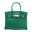 HERMES エルメス バーキン30 トゴ ヴェールモワイヤン W刻印...(4)