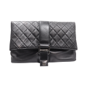 CHANEL シャネル マトラッセ 二つ折り クラッチバッグ セカンドバッグ ラムスキン レザー ブラック シルバー金具 24番台 バッグ レディース おしゃれ...
