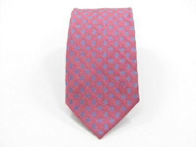 当店はやります♪全品P10倍【中古ネクタイ】メール便対応OKSt DUPONTデュポンネクタイ【パターン・規則柄系】【ピンク系】【ランクSA】【ネクタイ中古】