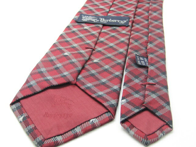 お買い物マラソン♪全品P10倍【売れ筋】【中古ネクタイ】メール便対応OKburberrysバ...