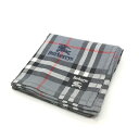 ワンダフルデー♪全品P10倍メール便対応OK【売れ筋】【未使用ハンカチ】burberrysバーバリーズハンカチ【グレー系】