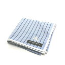 暑い日はお家でお買い物♪全品P10倍メール便対応OK【売れ筋】】【限定1枚】【未使用ハンカチ】BURBERRYバーバリーハンカチ【ブルー系】
