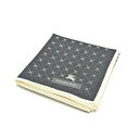 ワンダフルデー♪全品P10倍メール便対応OK【売れ筋】【未使用ハンカチ】BURBERRYバーバリーハンカチ【ブラック系】
