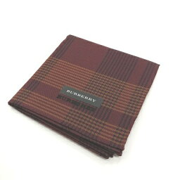 【売れ筋】【未使用ハンカチ】クロネコゆうパケット送料込!!BURBERRY ハンカチ【ブラウン系】