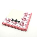ワンダフルデー♪全品P10倍メール便対応OK【売れ筋】】【限定1枚】【未使用ハンカチ】BURBERRYバーバリーハンカチ【ベージュ系】
