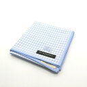 ワンダフルデー♪全品P10倍メール便対応OK【売れ筋】【限定1枚】【未使用ハンカチ】BURBERRYバーバリーハンカチ【ブルー系】