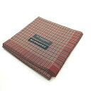 ワンダフルデー♪全品P10倍メール便対応OK【売れ筋】【限定1枚】【未使用ハンカチ】BURBERRY ハンカチ【ブラウン系】