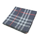 ワンダフルデー♪全品P10倍メール便対応OK【売れ筋】【限定1枚】【未使用ハンカチ】burberrysハンカチ【ネイビー系】