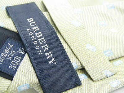 S 後夜祭♪全品P10倍 売れ筋 大処分 中古ネクタイ メール便対応OKBURBERRY バーバリーネクタイ パターン・規則柄系 re-st-10021788 服飾雑貨 リスト サンプル画像2