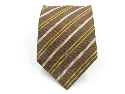 当店はやります♪20迄P10倍【売れ筋】【大処分】【中古ネクタイ】メール便対応OKBURBERRY バーバリーネクタイ【ストライプ・レジメンタル系】【ブラウン系】【ランクBC】【ネクタイ中古】