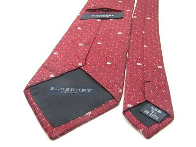 S 後夜祭♪全品P10倍 売れ筋 大処分 中古ネクタイ メール便対応OKBURBERRY バーバリーネクタイ パターン・規則柄系 re-st-10021935 服飾雑貨 リスト サンプル画像3