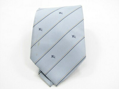 大感謝祭♪全品P10倍【売れ筋】【大処分】【中古ネクタイ】メール便対応OKBURBERRYバーバリーネクタイ【ストライプ・レジメンタル系】【ブルー系】【ランクB】【ネクタイ中古】
