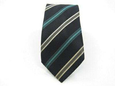 当店はやります♪20迄P10倍【売れ筋】【値下げ】【中古ネクタイ】メール便対応OKBURBERRY バーバリーネクタイ【ストライプ・レジメンタル系】【ブラック系】【ランクB】【ネクタイ中古】