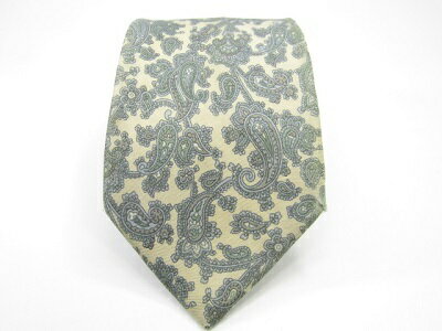 当店はやります♪20迄P10倍【売れ筋】【大処分】【中古ネクタイ】メール便対応OKBurberry's バーバリーズネクタイ【ペイズリー系】【ベージュ系】【ランクBC】【ネクタイ中古】