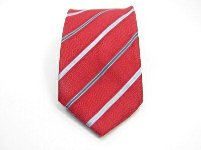 当店はやります♪20迄P10倍【売れ筋】【値下げ】【中古ネクタイ】メール便対応OKBURBERRY バーバリーネクタイ【ストライプ・レジメンタル系】【レッド系】【ランクAB】【ネクタイ中古】