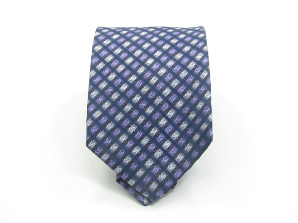 大感謝祭♪全品P10倍【売れ筋】【中古ネクタイ】メール便対応OKBURBERRYバーバリーネクタイ【パターン・規則柄系】【パープル系】【ランクS】【ネクタイ中古】