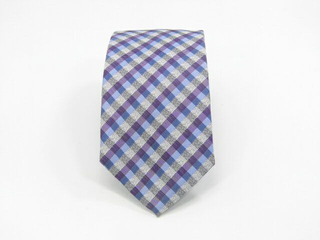 大感謝祭♪全品P10倍【売れ筋】【中古ネクタイ】メール便対応OKBURBERRYバーバリーネクタイ【チェック系】【ブルー系】【ランクS】【ネクタイ中古】
