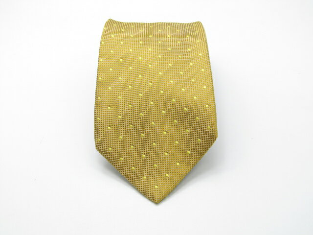 当店はやります♪20迄P10倍【売れ筋】【中古ネクタイ】メール便対応OKBURBERRYバーバリーネクタイ【パターン・規則柄系】【ゴールド系】【ランクAB】【ネクタイ中古】