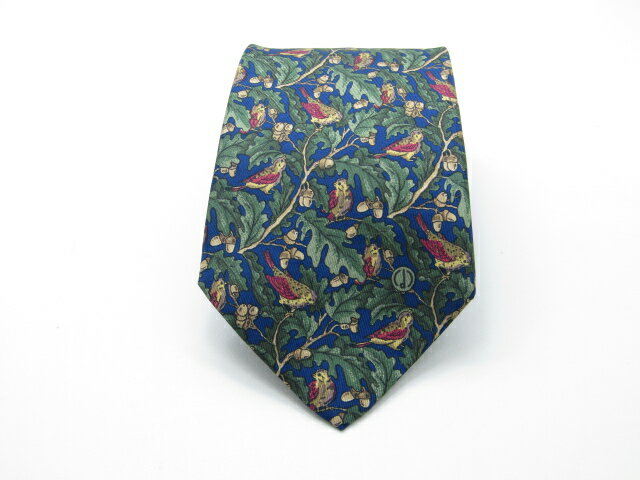 Rakuten - お買物マラソン♪全品P10倍【売れ筋】【中古ネクタイ】メール便対応OKdunhill ダンヒルネクタイ【パターン・規則柄系】【ブルー系】【ランクAB】【ネクタイ中古】