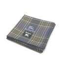 ワンダフルデー♪全品P10倍メール便対応OK【売れ筋】【限定1枚】【未使用ハンカチ】burberrysバーバリーズハンカチ【ネイビー系】
