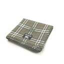 ワンダフルデー♪全品P10倍メール便対応OK【売れ筋】【限定1枚】【未使用ハンカチ】burberrysバーバリーズハンカチ【グリーン系】