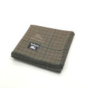 ワンダフルデー♪全品P10倍メール便対応OK【売れ筋】【限定1枚】【未使用ハンカチ】burberrysバーバリーズハンカチ【ブラウン系】