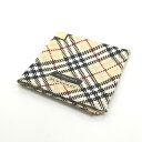 ワンダフルデー♪全品P10倍メール便対応OK【売れ筋】【限定1枚】【未使用ハンカチ】BURBERRYバーバリーハンカチ【ベージュ系】
