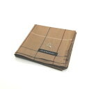 ワンダフルデー♪全品P10倍メール便対応OK【売れ筋】【限定1枚】【未使用ハンカチ】BURBERRYバーバリーハンカチ【ブラウン系】