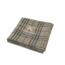 ワンダフルデー♪全品P10倍メール便対応OK【売れ筋】【限定1枚】【未使用ハンカチ】BURBERRYバーバリーハンカチ【ブラウン系】