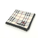 ワンダフルデー♪全品P10倍メール便対応OK【売れ筋】【未使用ハンカチ】BURBERRYバーバリーハンカチ【ベージュ系】