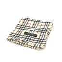 ワンダフルデー♪全品P10倍メール便対応OK【売れ筋】【未使用ハンカチ】BURBERRYバーバリーハンカチ【ベージュ系】