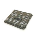 ワンダフルデー♪全品P10倍メール便対応OK【売れ筋】【限定1枚】【未使用ハンカチ】BURBERRYバーバリーハンカチ【グリーン系】