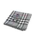 ワンダフルデー♪全品P10倍メール便対応OK【売れ筋】【未使用ハンカチ】burberrysバーバリーズハンカチ【ブルーグレー系】