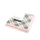 ワンダフルデー♪全品P10倍メール便対応OK【売れ筋】【未使用ハンカチ】BURBERRYバーバリーハンカチ【ピンク系】