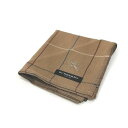 ワンダフルデー♪全品P10倍メール便対応OK【売れ筋】【限定1枚】【未使用ハンカチ】BURBERRYバーバリーハンカチ【ブラウン系】