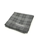 ワンダフルデー♪全品P10倍メール便対応OK【売れ筋】【未使用ハンカチ】BURBERRYバーバリーハンカチ【グレー系】