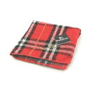 ワンダフルデー♪全品P10倍メール便対応OK【売れ筋】【限定1枚】【未使用ハンカチ】burberrysバーバリーズタオルハンカチ【レッド系】