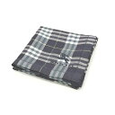 ワンダフルデー♪全品P10倍メール便対応OK【売れ筋】【未使用ハンカチ】BURBERRYバーバリーハンカチ【ネイビー系】