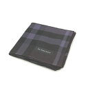 ワンダフルデー♪全品P10倍メール便対応OK【売れ筋】【限定1枚】【未使用ハンカチ】BURBERRYバーバリーハンカチ【パープル系】