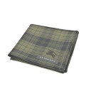 暑い日はお家でお買い物♪全品P10倍メール便対応OK【売れ筋】【未使用ハンカチ】BURBERRYバーバリーハンカチ【グリーン系】