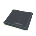 月末も当店でお買い物♪全品P10倍メール便対応OK【売れ筋】【限定1枚】【未使用ハンカチ】BURBERRYバーバリーハンカチ【ネイビー系】